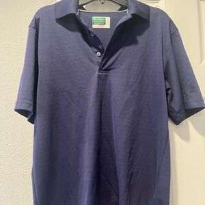 Mens Polo Shirt Size S Ben Hogan Active Outdoor Casual Pullover Button Tee Small